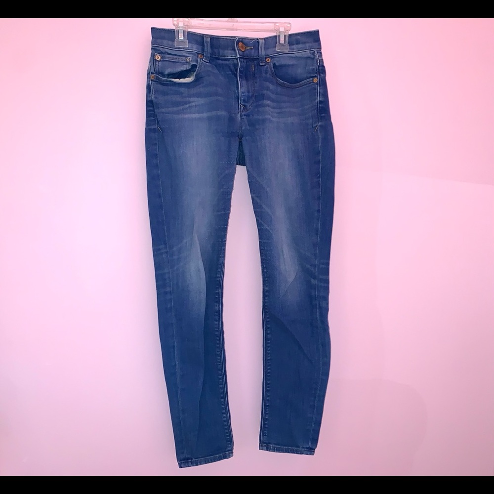 Express Bright Blue Jeans